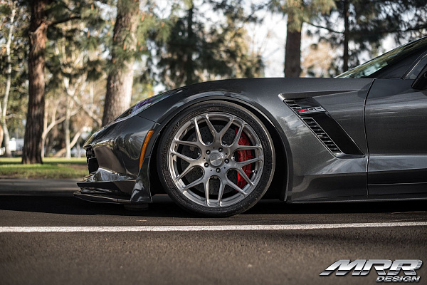 Фото дисков MRR FS01 Глянцевый тонированный лак на Chevrolet Corvette C7