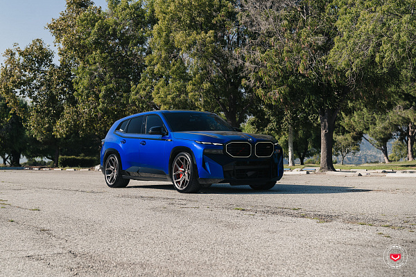 Фото дисков Vossen EVO-3 Глянцевый темный лак на BMW XM