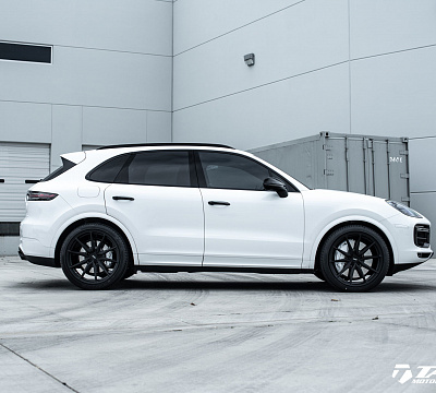 Фото дисков Vossen HF-3 на Porsche Cayenne III