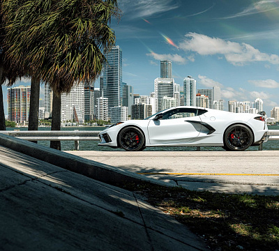 Фото дисков Vossen HF-5 на Chevrolet Corvette C8
