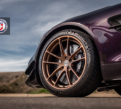 Фото дисков HRE P104 на Mercedes-Benz AMG GT I