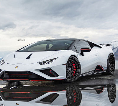 Фото дисков Strasse Wheels SV15T Deep Concave FS на Lamborghini Huracan