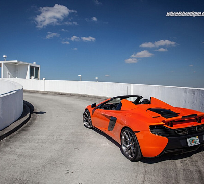 Фото дисков HRE P101 на McLaren 650S
