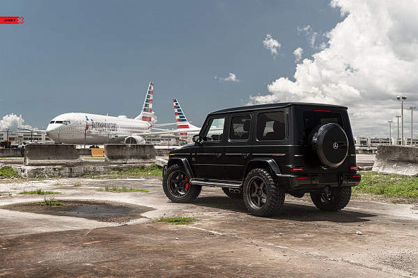 Фото дисков Anrky RS5 Черный сатин на Mercedes-Benz G-Class III