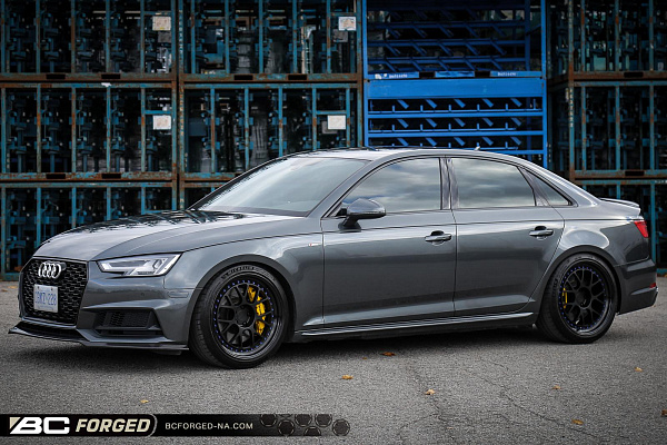 Фото дисков BC Forged LE72 // MLE72 Черный матовый на Audi A/S/RS 4 (B9)