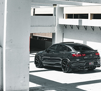 Фото дисков Vossen HF-5 на Mercedes-Benz GLC (X253, C253)