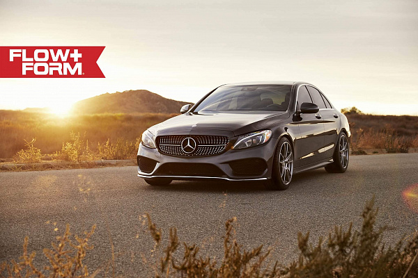 Фото дисков HRE FF04 Серебро на Mercedes-Benz C-Class (W205)