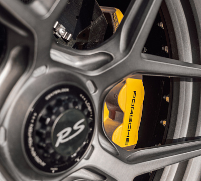 Фото дисков Brixton Forged PF7 на Porsche 911 VII