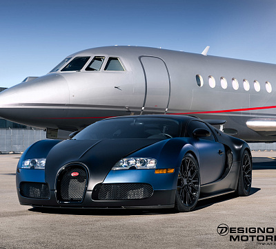 Фото дисков Vossen M-X3 на Bugatti Veyron