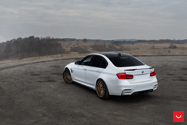 Фото дисков Vossen VFS-2 Сатиновая бронза на BMW 3/M3 (F3x/F80)