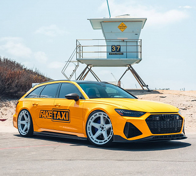 Фото дисков Brixton Forged TR05 AERO1 на Audi A/RS 6 (C8)
