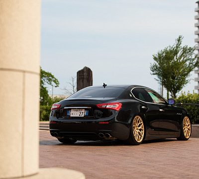 Фото дисков Vossen HF-2 на Maserati Ghibli