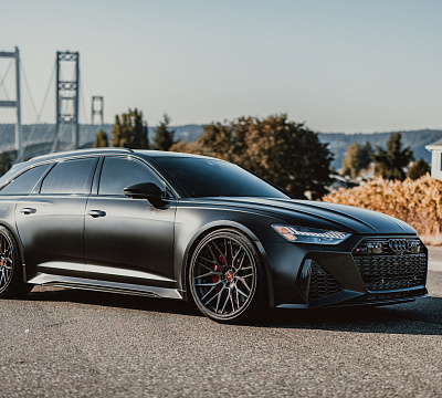 Фото дисков Strasse Wheels SV10M Deep Concave FS на Audi A/RS 6 (C8)