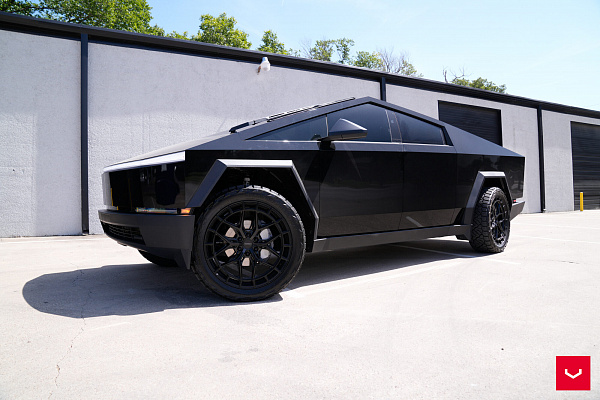 Фото дисков Vossen HFX-1 (6-Lug) Черный глянец на Tesla Cybertruck