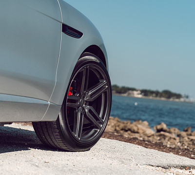Фото дисков Vossen HF-1 на Jaguar F-Pace