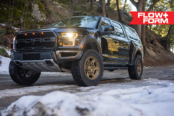 Фото дисков HRE FT1 Сатиновое темное золото на Ford F-150 XIII