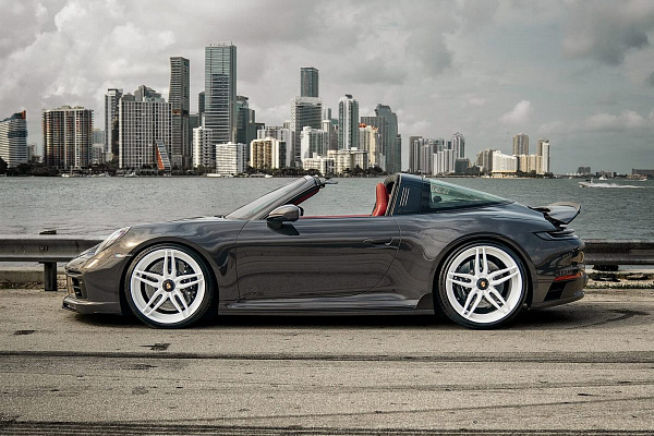 Фото дисков Anrky AN27 Белый глянец на Porsche 911 VIII