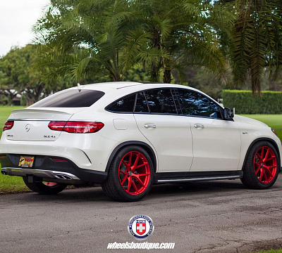 Фото дисков HRE P101 на Mercedes-Benz GLE I