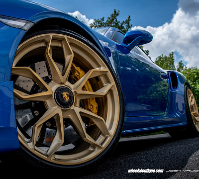 Фото дисков HRE P201 на Porsche 911 VII