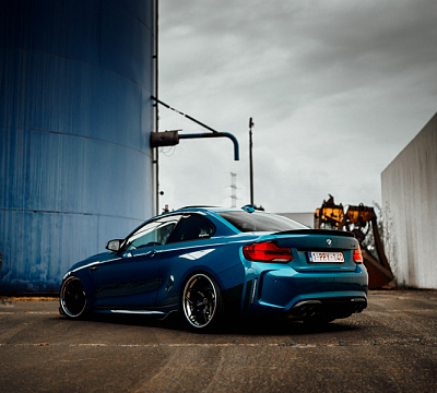 Фото дисков Brixton Forged PF5 на BMW 2/M2 (F22/F87)
