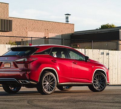Фото дисков Vossen HF-4T на Lexus RX IV