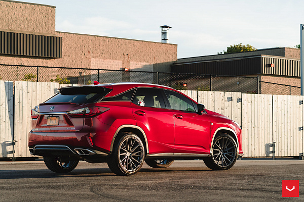 Фото дисков Vossen HF-4T Сатиновый графит на Lexus RX IV