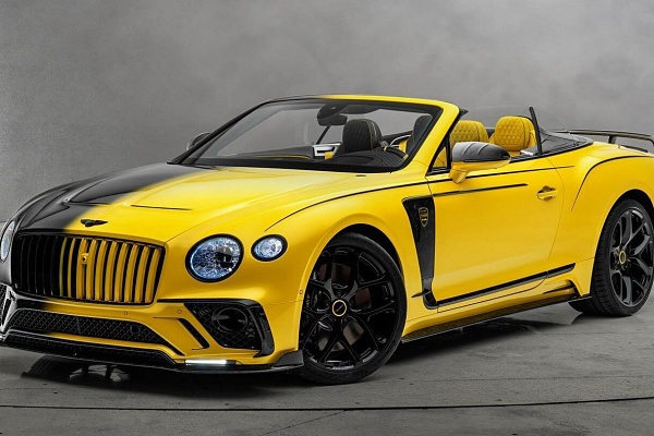 Фото дисков Mansory BY.5 Черный глянец на Bentley Continental GT III