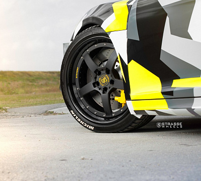 Фото дисков Strasse Wheels S5 Performance на Audi R8 (Typ 42)
