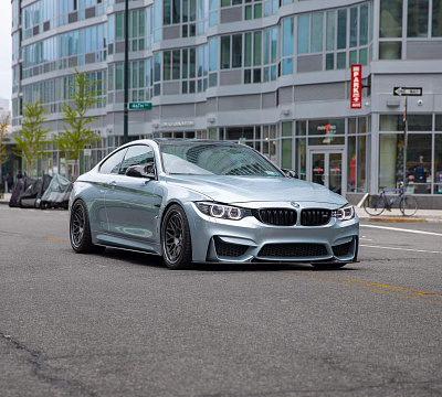Фото дисков HRE 300 на BMW 4/M4 (F32/F82)