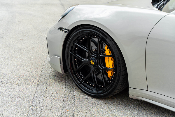 Фото дисков HRE S101SC Черный сатин на Porsche 911 VIII