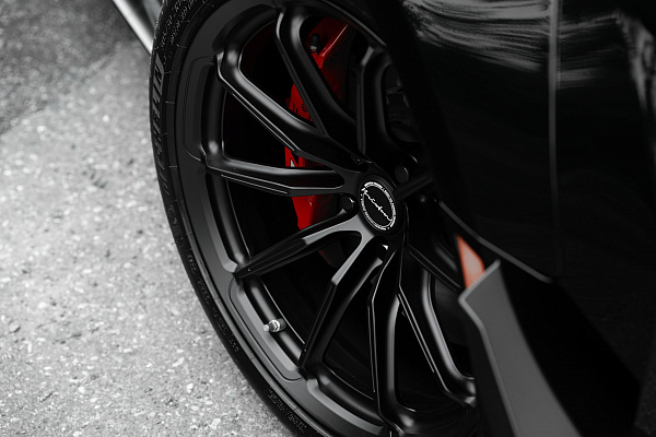 Фото дисков Brixton Forged R11-RS Черный сатин на Chevrolet Camaro VI