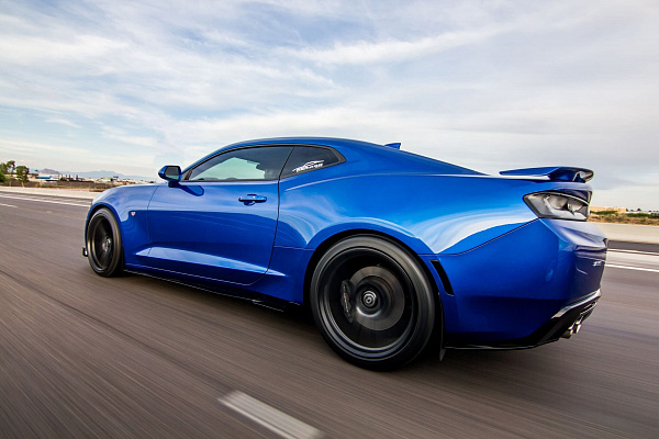 Фото дисков HRE FF04 Черный сатин на Chevrolet Camaro VI
