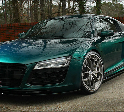 Фото дисков HRE S201 на Audi R8 (Typ 42)