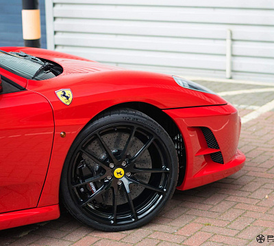 Фото дисков HRE P104 на Ferrari F430
