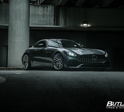 Фото дисков Vossen EVO-6T на Mercedes-Benz AMG GT I