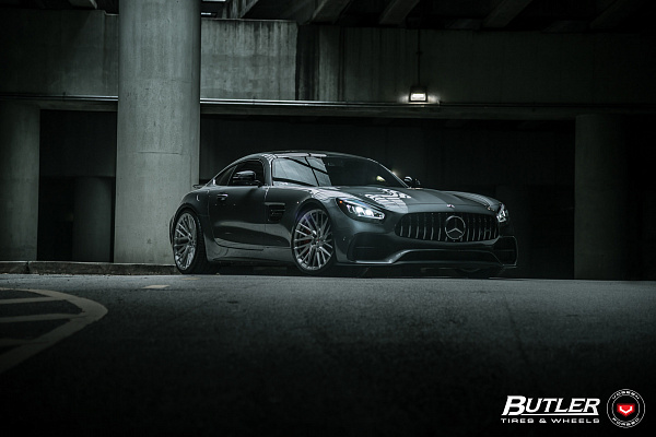 Фото дисков Vossen EVO-6T Глянцевый лак на Mercedes-Benz AMG GT I