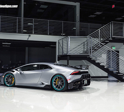 Фото дисков HRE S201 на Lamborghini Huracan