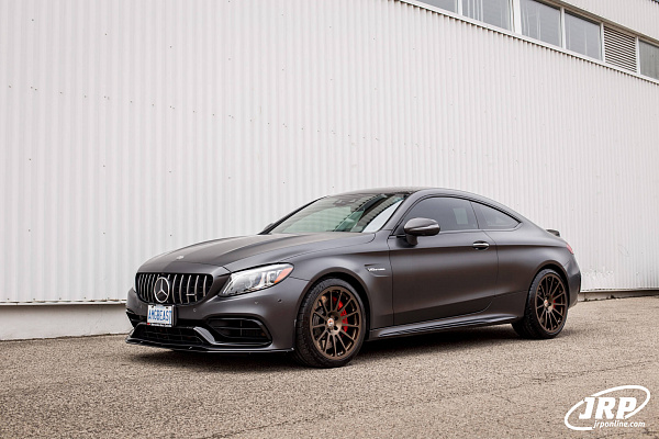Фото дисков HRE 303M Сатиновая бронза на Mercedes-Benz C-Class (W205)