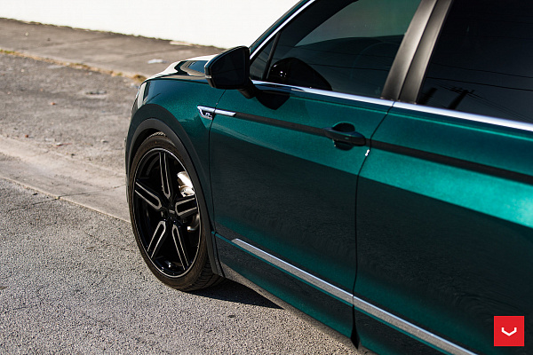 Фото дисков Vossen HF-1 Алмазная проточка на Volkswagen Tiguan II