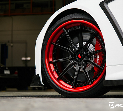 Фото дисков Vossen EVO-2R (3-Piece) на Lexus LC 500