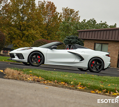 Фото дисков Vossen M-X5 на Chevrolet Corvette C8