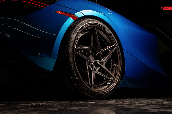 Фото дисков Anrky S3-X3 Черный сатин на McLaren 720S