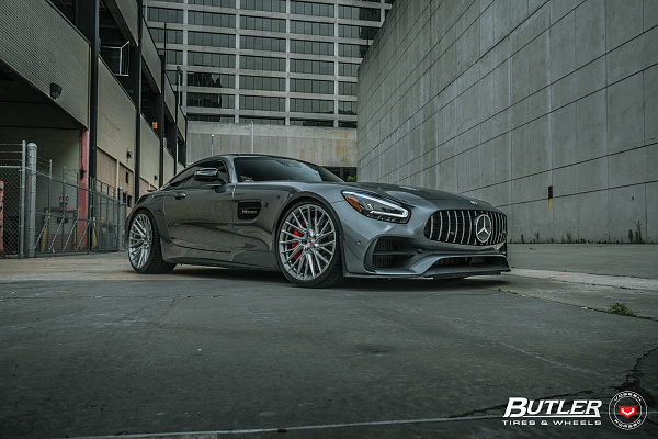 Фото дисков Vossen EVO-6T Глянцевый лак на Mercedes-Benz AMG GT I