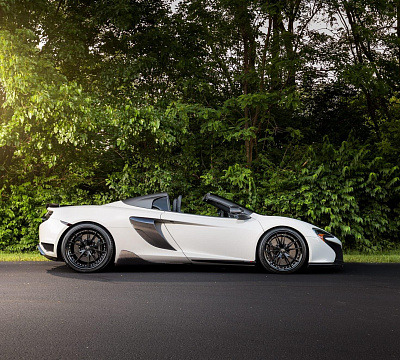 Фото дисков HRE S101 на McLaren 650S