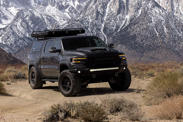 Фото дисков HRE FT1 Черный сатин на Ram 1500 V