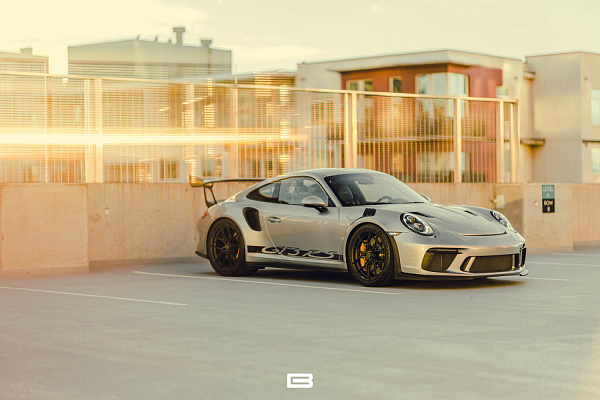 Фото дисков Brixton Forged CM5-R Матовый графит на Porsche 911 VII