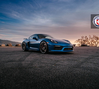 Фото дисков HRE RC103 на Porsche Cayman II
