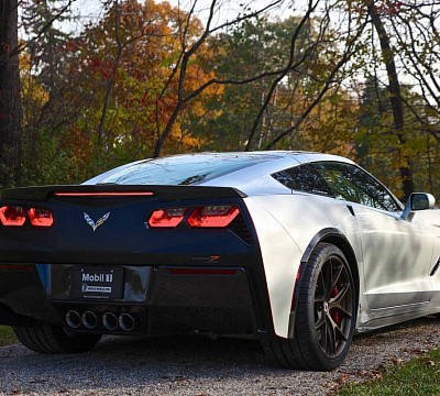 Фото дисков HRE P101 на Chevrolet Corvette C7