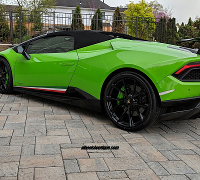 Фото дисков HRE P204 на Lamborghini Huracan