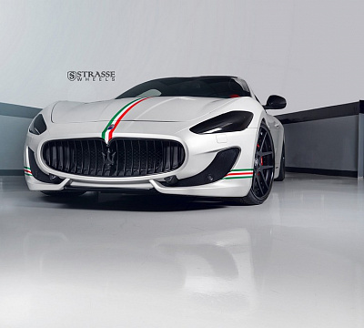 Фото дисков Strasse Wheels SM5 Deep Concave на Maserati GranTurismo I